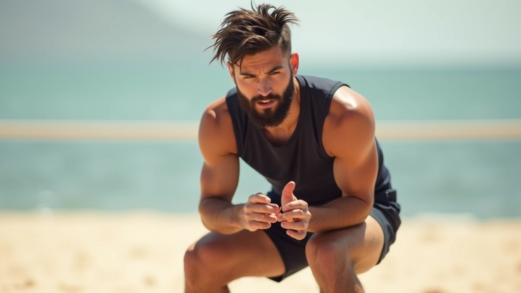 لاعب كرة طائرة في وضعية الحفر الصحيحة، مع توضيح موضع الأرجل والذراعين والجسم